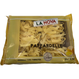 Photo of La Nova Egg Pasta Pappardelle 500g