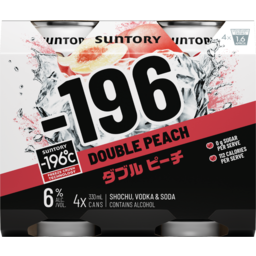 Photo of Suntory -196 Peach Can