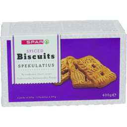 Photo of SPAR Biscuits Spiced Speculaas 400gm
