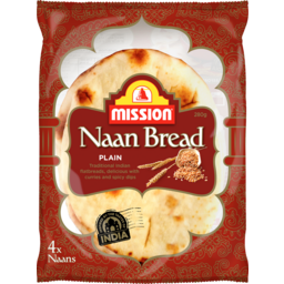 Photo of Mission Naan Bread Plain