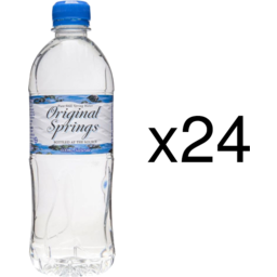 Photo of Organic Springs Water - Pure Still Spring - Box Of 24