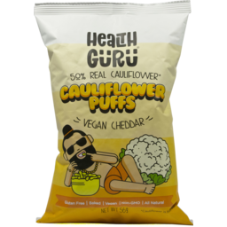 Photo of Health G Puffs Cauliflower Vegan Cheddar 56g