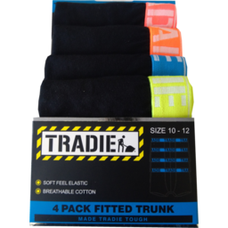 Photo of TRADIE KIDS TRUNK SIZE 10-12 (4 Pack)