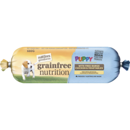 Photo of Natures Goodness Grain Free Chicken And Vegetables Chilled Puppy Food 680g