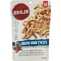Photo of Snacks, Majan's Bhuja Ancient Grain Twists 140 gm