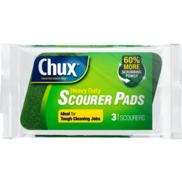 Photo of Chux® Heavy Duty Scourer Pads 3 Pack 3pk