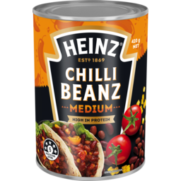 Photo of Heinz Medium Chilli Beans 420g