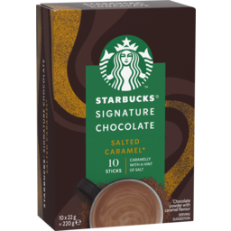 Photo of Starbucks Signature Chocolate Salted Caramel Cocoa Powder Sachets
