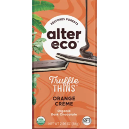 Photo of Alter Eco Truffle Thins - Orange Creme