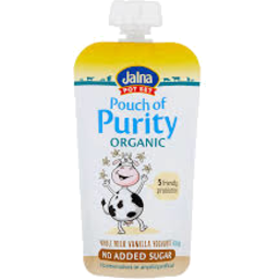 Photo of Jalna Pouch of Purity Organic Vanilla Yoghurt 100g