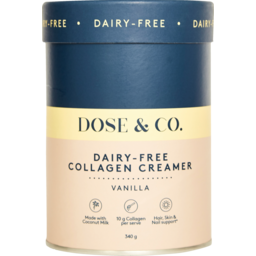 Photo of Dose & Co. Collagen Creamer - Dairy Free Vanilla 340g