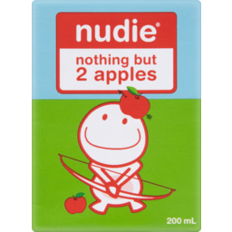 Photo of Nudie Nothing But 2 Apples Kids Juice 200ml