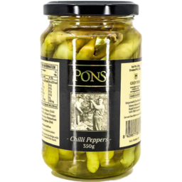 Photo of Pons Chilli Peppers 350g