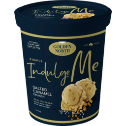 Photo of Golden North Simply Indulge Me Ice Cream Salted Caramel Crunch 1l