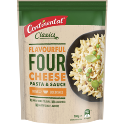 Photo of Continental Classics Pasta & Sauce Four Cheeses 100g Serves 2 100g