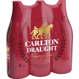 Photo of Carlton Draught Bottles