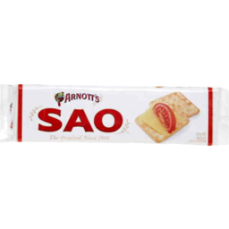 Photo of Arnott's Sao Cracker Biscuits Original 250gm