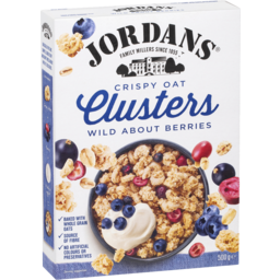 Photo of Jordans Crispy Oat Clusters Wild About Berries 500g