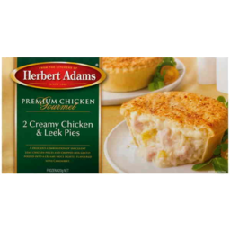 Photo of Herbert Adams Gourmet Baker's Selection Chicken & Leek in Creamy Camembert Sauce Pie 420g 2pk