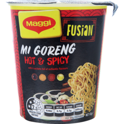 Photo of Maggi Fusian Noodles Hot Spicy Cup 65g