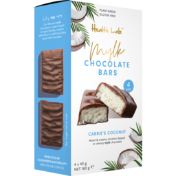 Photo of Health Lab Bar Multipack Coconut Mylk Chocolate Bar 4 Pack X