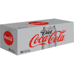 Photo of Coca-Cola Diet Soft Drink Multipack Cans 10x375ml