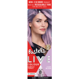 Photo of Schwarzkopf Live Colour Lilac Blush Pastels 8 Washes Semi Permanent Hair Colour