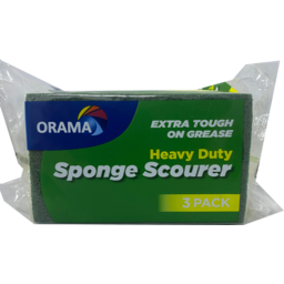 Photo of Orama Heavy Duty Sponge Scourer 3 Pack