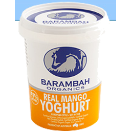 Photo of Barambah Organic Yoghurt Real Mango