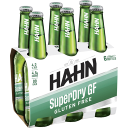 Photo of Hahn Super Dry GF Bottles