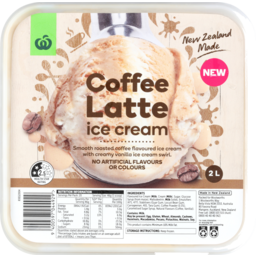 Photo of Woolworths Coffee Latte Ice Cream 2l
