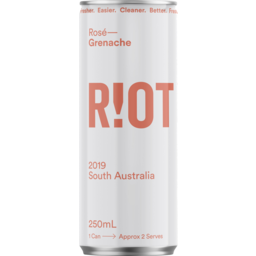 Photo of Riot Wine Co 2019 Rosé-Grenache 12.5% 250ml Can 250ml