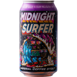 Photo of 7th Day Midnight Surfer Imperial Coffee Stout Can 375ml
