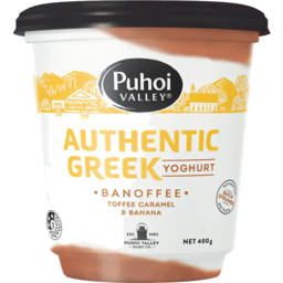 Photo of Puhoi Yoghurt Tub Banoffee 400g
