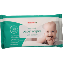 Photo of SPAR Baby Wipes Pocket Pack 30pk