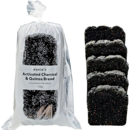 Photo of Nonie's GF Charcoal Quinoa Bread 1.1kg