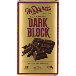 Photo of Whittaker's Chocolate Block Bittersweet Dark