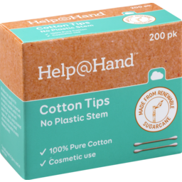 Photo of Help @ Hand Cotton Tips 200 Pack