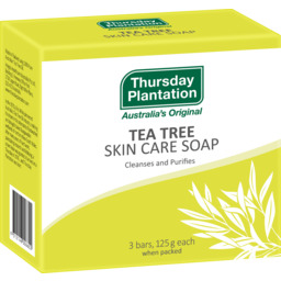 Photo of Thursday Plantation Tea Tree Skin Care Soap Bars 3x125g