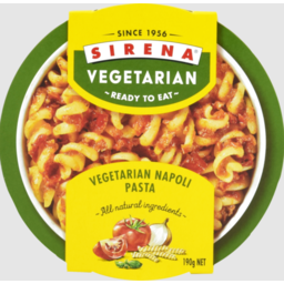 Photo of Sirena Vegetarian Napoli Pasta 190 gm
