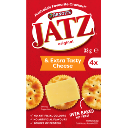 Photo of Primo Arnott's Jatz & Extra Tasty Cheese 33g