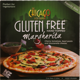 Photo of Chicago Pizza Gluten Free Margherita 345g