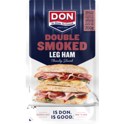 Photo of Don Double Smoked Leg Ham Thinly Sliced Gluten Free 200g