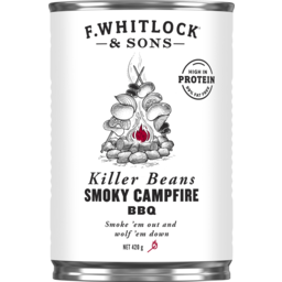 Photo of F. Whitlock & Sons Killer Beans Smoky Campfire BBQ 420g