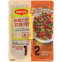 Photo of Maggi Honey Soy Stir Fry Recipe Base Serves 4 150g