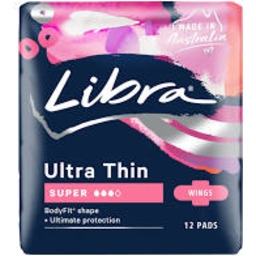 Photo of Libra Pads Ultra Thin Super 12