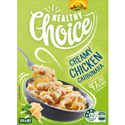 Photo of Mccain Healthy Choice 97% Fat Free Creamy Chicken Carbonara 300g