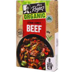 Photo of Mrs Rogers Organic Beef Stock Cubes