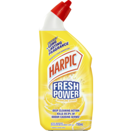 Photo of Harpic Fresh Power Sparkling Citrus Toilet Cleaner 700ml