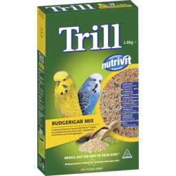 Photo of Trill Dry Bird Seed Budgerigar Mix 1.8kg Box 